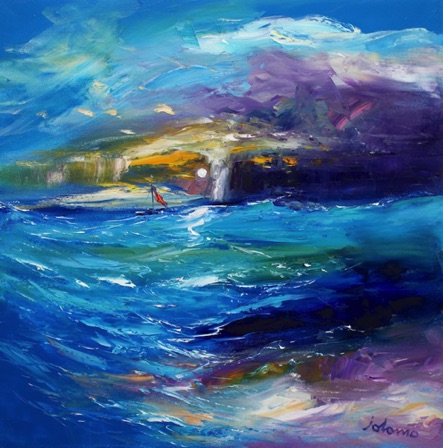 Storm over Isle of Staffa 24x24
&pound;4100
